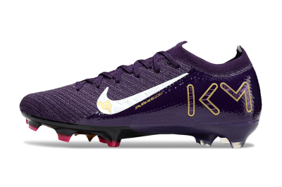 Men's Nike Air Zoom Mercurial Vapor 16 Elite FG Football Boots - Purple/White/Gold