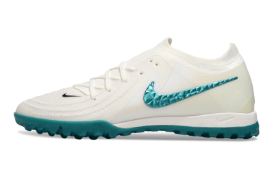 Men's Nike Phantom GX 2 Elite TF Football Shoes - Beige/Green