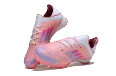 Kids Adidas F50 Elite TF Football Shoes - Pink/Purple/Gold