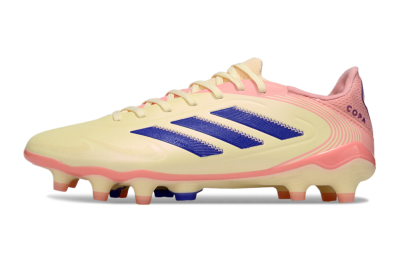 Men's Adidas Copa Pure 3 Elite FG Football Boots - Yellow/Blue/Pink