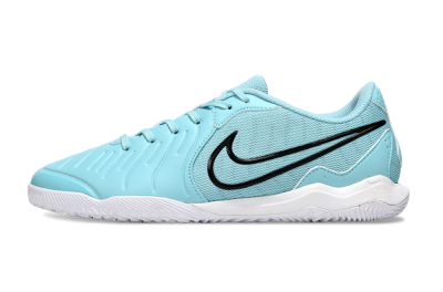 Men's Nike Tiempo Legend 10 Academy IC Football Shoes - Blue/Black