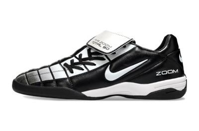 Men's Nike Air Zoom Total 90 III IC Football Shoes - Black/White