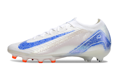 Men's Nike Air Zoom Mercurial Vapor 16 Elite AG Football Boots - White/Blue