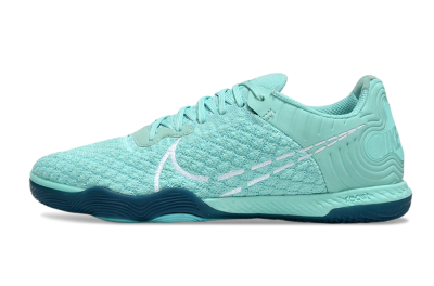 Men's Nike React Gato IC Football Shoes - Jade/White