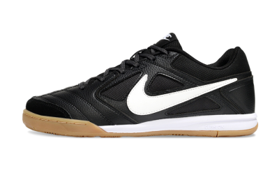 Men's Nike SB Gato IC Football Shoes - Black/White