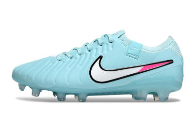 Men's Nike Tiempo Legend 10 Elite FG Football Boots - Jade/White/Pink