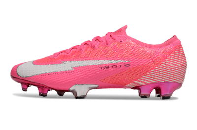 Men's Nike Air Zoom Mercurial Vapor 13 Elite FG Football Boots - Pink/White/Silver
