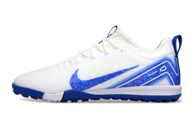 Men's Nike Air Zoom Mercurial Vapor 16 Pro TF Football Shoes - White/Blue
