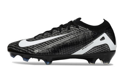 Men's Nike Air Zoom Mercurial Vapor 16 Elite FG Football Boots - Black/White