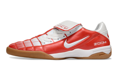 Men's Nike Air Zoom Total 90 III IC Football Shoes - White/Red
