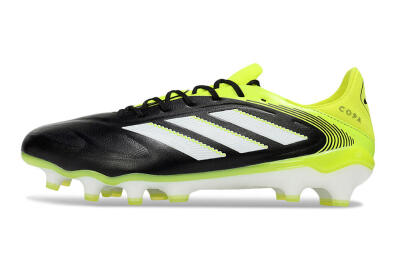 Men's Adidas Copa Pure 3 Elite FG Football Boots - Black/White/Yellow