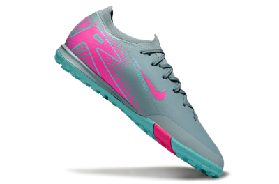 Men's Nike Air Zoom Mercurial Vapor 16 Elite TF Football Shoes - Jade/Pink/Silver