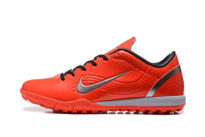 Men's Nike Air Zoom Mercurial Vapor 1 Elite TF Football Shoes - Red/Silver