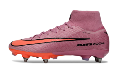 Men's Nike Air Zoom Mercurial Superfly 10 Elite SG Football Boots - Red/Black