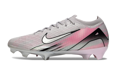 Unisex Nike Air Zoom Mercurial Vapor 16 Elite FG Football Boots - Silver/Pink/Black
