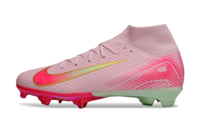 Unisex Nike Air Zoom Mercurial Superfly 10 Elite FG Football Boots - White/Red/Gold