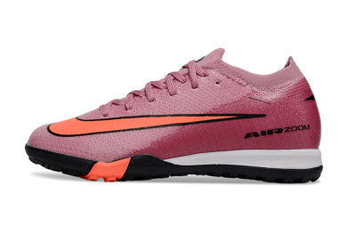 Kids Nike Air Zoom Mercurial Vapor 16 Elite TF Football Shoes - Pink/Black/Red