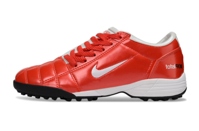 Unisex Nike Total 90 III TF Football Shoes - Red/White/Black