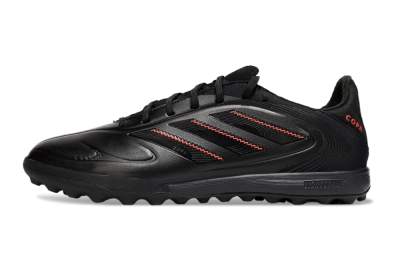 Men's Adidas Copa Pure 3 TF Football Shoes - Black/Red