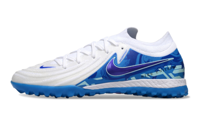 Men's Nike Phantom GX 2 Elite TF Football Shoes - White/Blue