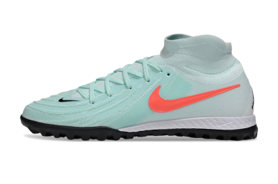 Men's Nike Phantom Luna Elite NU TF Football Shoes - Jade/Red/White