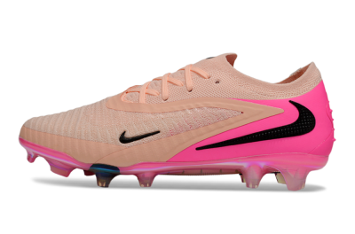 Men's Nike Phantom 6 Low Elite FG Football Boots - Pink/Black/Gold