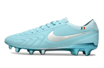 Men's Nike Tiempo Legend 10 Elite FG Football Boots - Jade/Silver