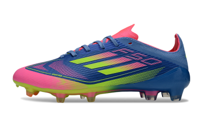 Unisex Adidas F50 Elite FG Football Boots - Blue/Yellow/Pink