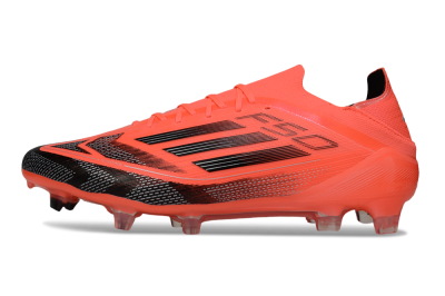 Men's Adidas F50 Elite FG Football Boots - Red/Black/Silver