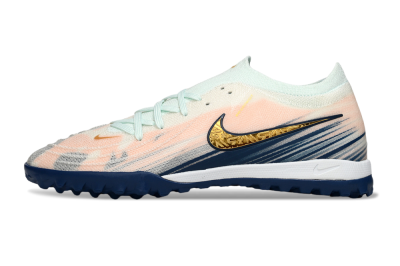 Men's Nike Phantom GX 2 Elite TF Football Shoes - Pink/Blue/Gold