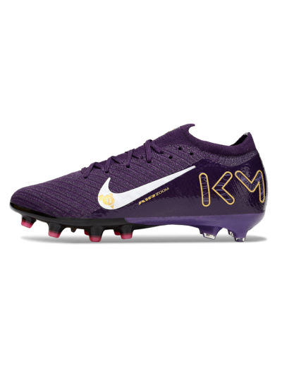 Men's Nike Air Zoom Mercurial Vapor 16 Pro AG Football Boots - Purple/White/Gold