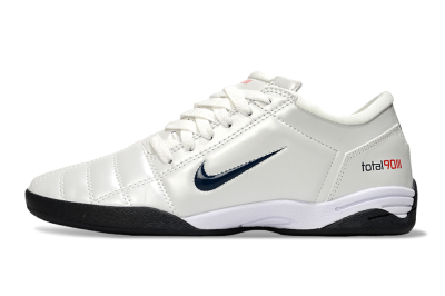 Unisex Nike Total 90 III IC Football Shoes - Beige/Black/White