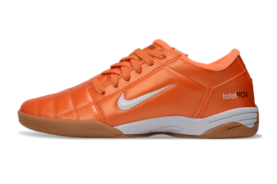 Unisex Nike Total 90 III IC Football Shoes - Orange/White/Brown