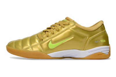 Unisex Nike Total 90 III IC Football Shoes - Gold/Yellow/White