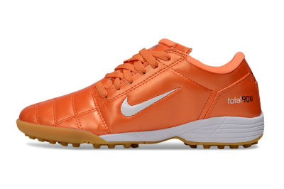 Unisex Nike Total 90 III TF Football Shoes - Orange/White/Brown