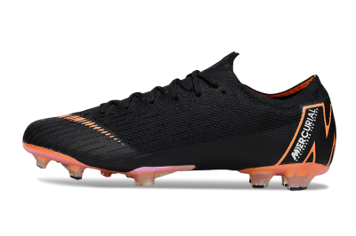 Men's Nike Mercurial Vapor 12 Elite FG Football Boots - Black/White/Gold