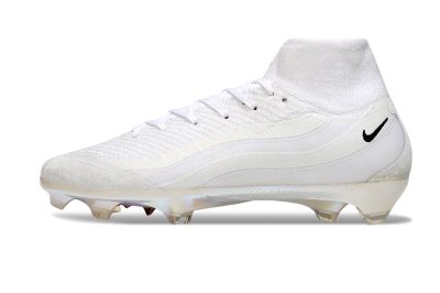 Unisex Nike Air Zoom Mercurial Superfly 10 Elite FG Football Boots - White/Black/Gold