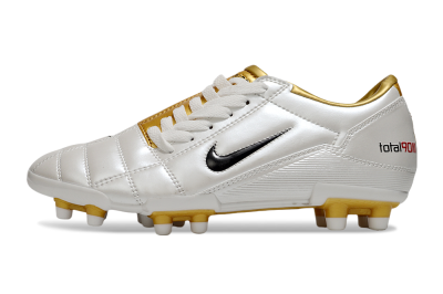 Men's Nike Total 90 III FG Football Boots - Silver/Black