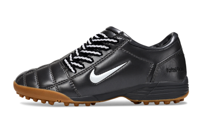 Unisex Nike Total 90 III TF Football Shoes - Black/White/Brown