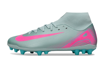 Men's Nike Air Zoom Mercurial Superfly 10 Academy AG Football Boots - Jade/Pink