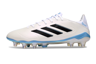 Men's Adidas Copa Pure 3 Elite FG Football Boots - Beige/Black/Blue
