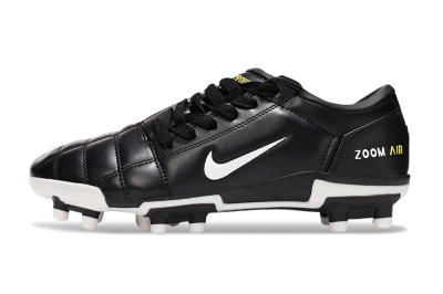Men's Nike Air Zoom Total 90 III FG Football Boots - Black/White/Yellow