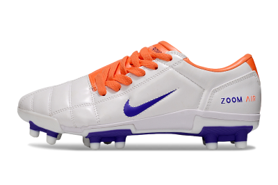 Men's Nike Air Zoom Total 90 III FG Football Boots - White/Purple/Red