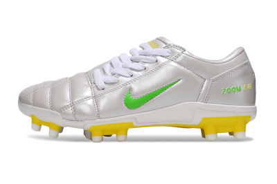 Men's Nike Air Zoom Total 90 III FG Football Boots - White/Yellow