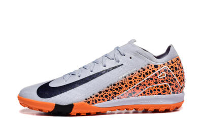 Men's Nike Air Zoom Mercurial Vapor 16 Elite TF Football Shoes - Grey/White/Leopard