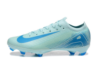 Men's Nike Air Zoom Mercurial Vapor 16 Elite FG Football Boots - Jade/White/Blue