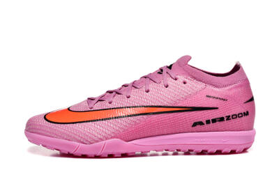 Men's Nike Air Zoom Mercurial Vapor 16 Elite TF Football Shoes - Pink/Red/Black