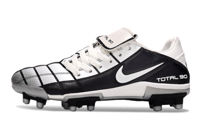 Men's Nike Total 90 III FG Football Boots - White/Black/Red