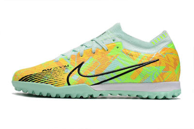 Unisex Nike Air Zoom Mercurial Vapor 15 Elite TF Football Shoes - Jade/Yellow/Black