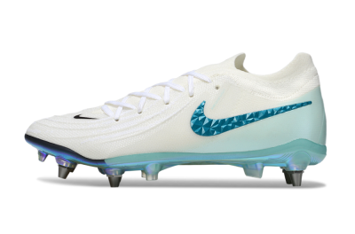 Men's Nike Phantom GX 2 Elite SG Football Boots - White/Blue/Gold